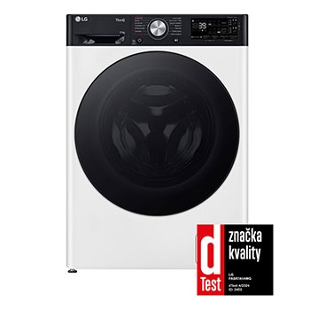 Pohled zepředu na pračku LG FASR7A14WG