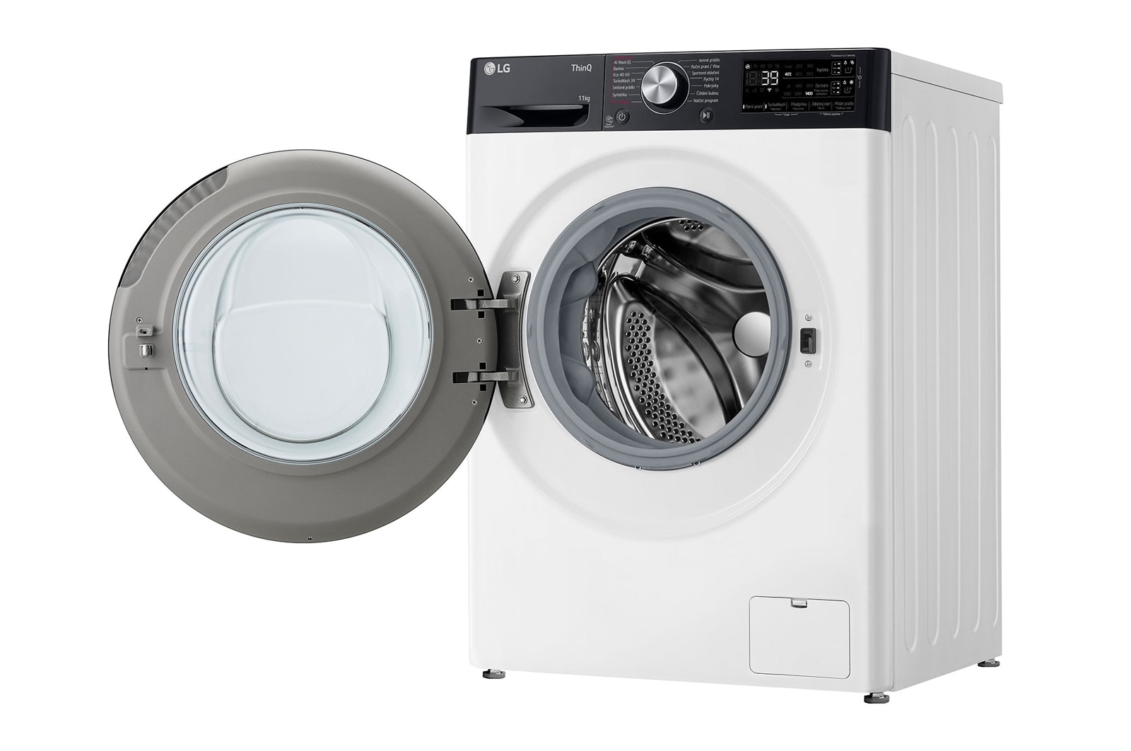 LG Parní pračka LG | 11 kg | A | 1400 ot./min | Direct Drive™ | AI DD™ |Bílá, FASR7A14WG