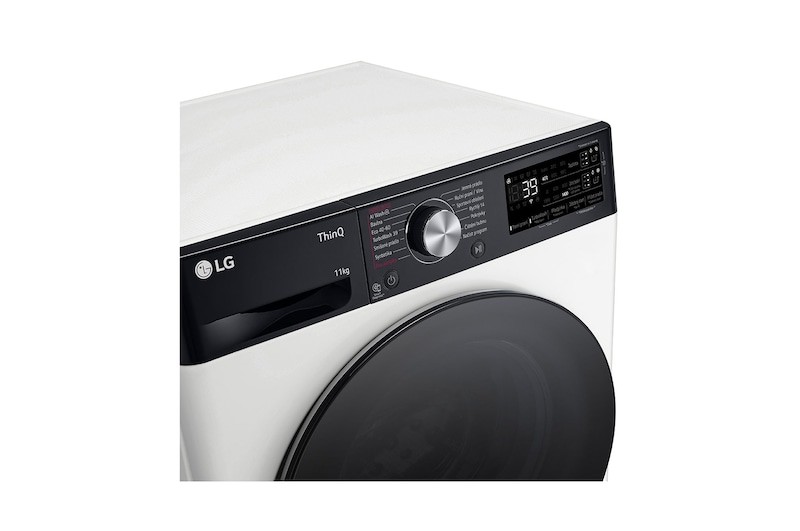 LG Parní pračka LG | 11 kg | A | 1400 ot./min | Direct Drive™ | AI DD™ |Bílá, FASR7A14WG