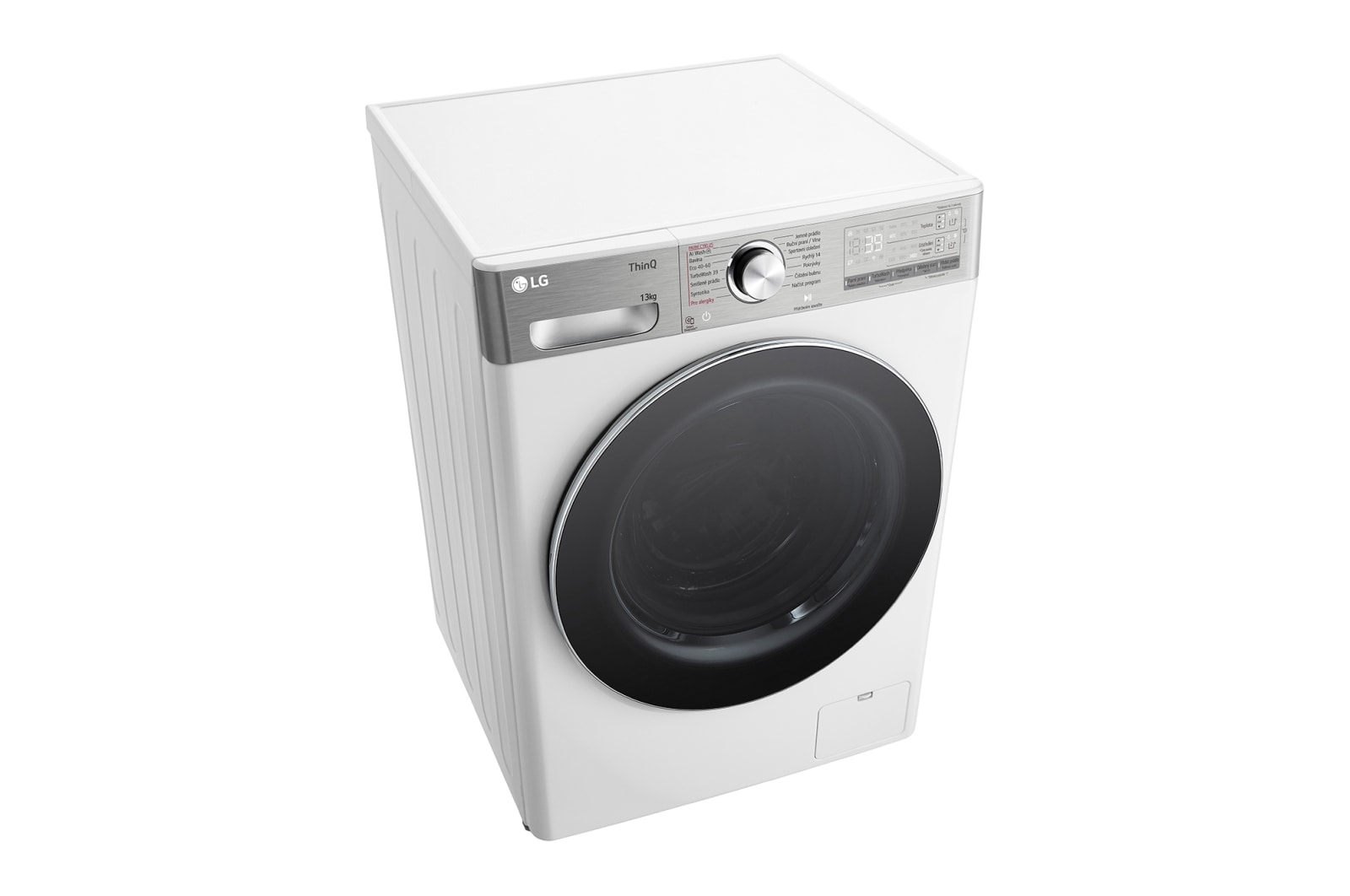 LG Parní pračka LG | 13 kg | A | 1400 ot./min | Direct Drive™ | AI DD™ |Bílá, FASR9A34WC