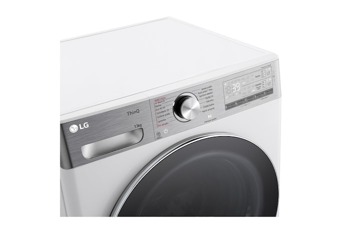 LG Parní pračka LG | 13 kg | A | 1400 ot./min | Direct Drive™ | AI DD™ |Bílá, FASR9A34WC