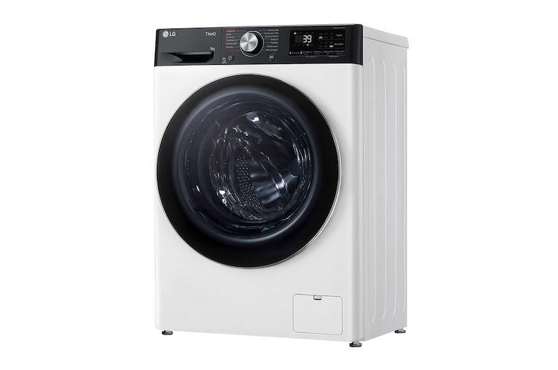 LG Slim parní pračka LG | 9 kg | A | 1200 ot./min | TurboWash™360° |Bílá, FBLR7A92WC