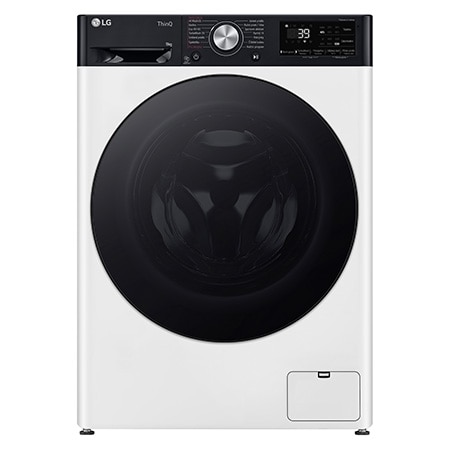 Slim parní pračka LG - 9 kg - A - 1200 ot./min - TurboWash™360° - Bílá