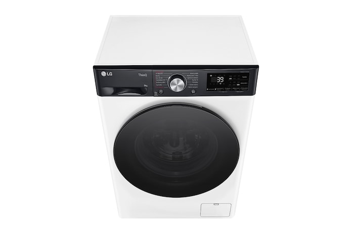 LG Slim parní pračka LG | 9 kg | A | 1200 ot./min | TurboWash™360° | Bílá, FBLR7A92WG