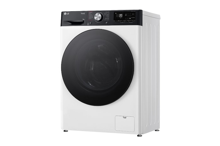 LG Slim parní pračka LG | 9 kg | A | 1200 ot./min | TurboWash™360° | Bílá, FBLR7A92WG