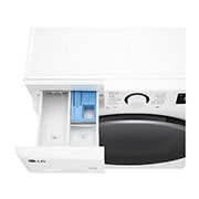 LG Parní pračka / sušička LG | 8 / 5 kg | A/E | 1200 ot./min | Direct Drive™ |Bílá, FCR5A85WS