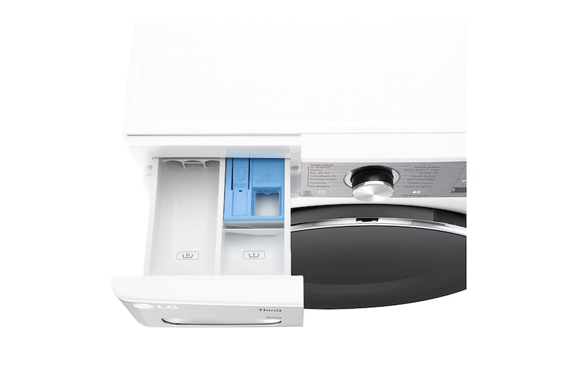 LG Parní pračka / sušička LG | 9 / 5 kg |  A/E | 1200 ot./min | AI DD™ | Bílá, FCR9A95WC