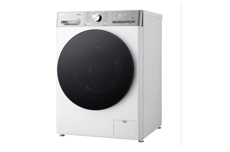 LG Parní pračka / sušička LG | 9 / 5 kg | A/E | 1200 ot./min | AI DD™ | Bílá, FCR9A95WG