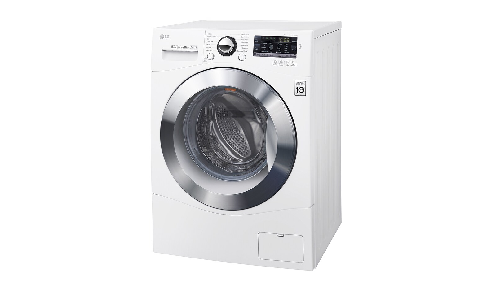 LG 8 kg pračka, 1200 ot./min, 6 Motion DD, 14 programů, 19 přídavných možností, FH82A8TD
