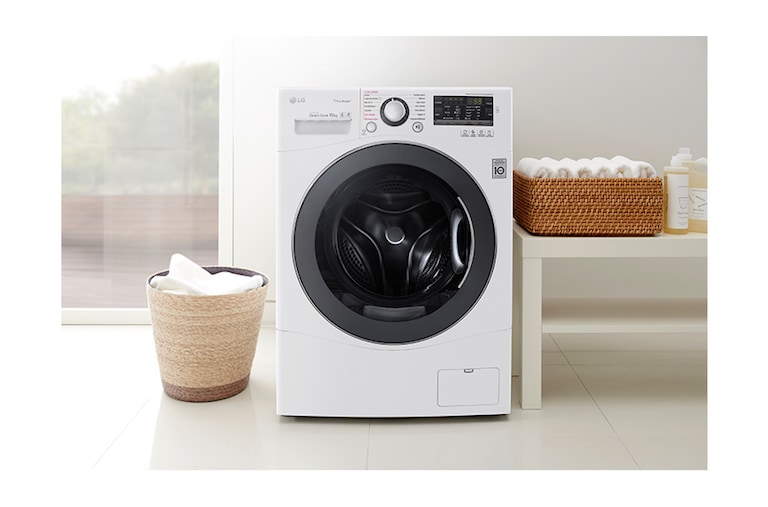 LG 8 kg parní pračka, 1400 ot./min, 6 Motion DD, 14 programů, 20 přídavných možností, FH84A8TDS