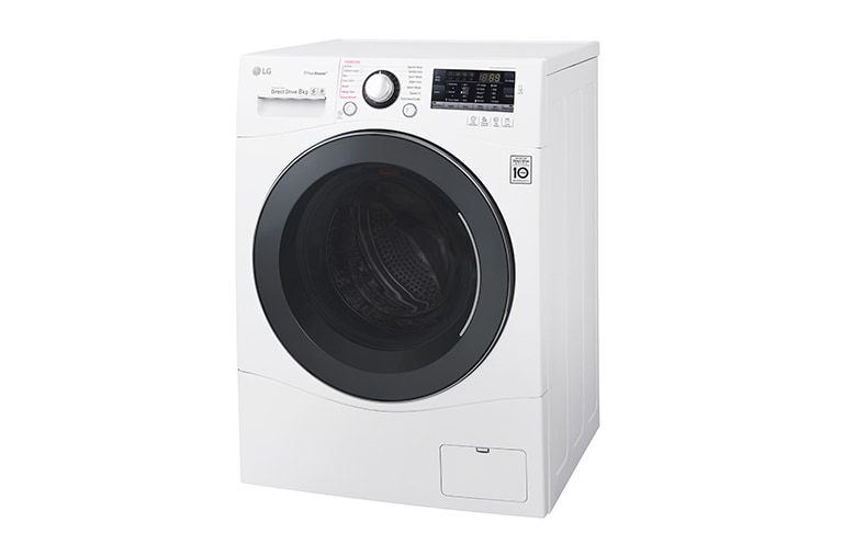 LG 8 kg parní pračka, 1400 ot./min, 6 Motion DD, 14 programů, 20 přídavných možností, FH84A8TDS