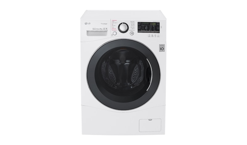 LG 8 kg parní pračka, 1400 ot./min, 6 Motion DD, 14 programů, 20 přídavných možností, FH84A8TDS