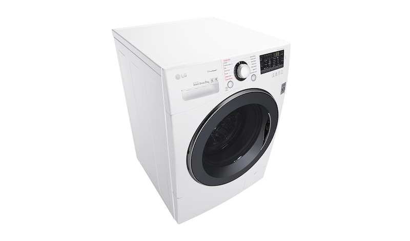 LG 8 kg parní pračka, 1400 ot./min, 6 Motion DD, 14 programů, 20 přídavných možností, FH84A8TDS