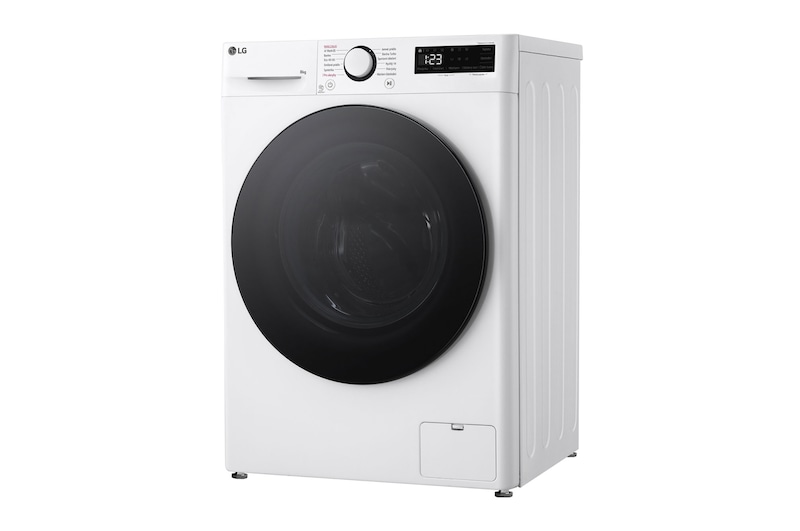 LG Slim parní pračka LG | 8 kg | 1400 ot./min | Direct Drive™ | AI DD™ | Bílá, FLR5A82WG