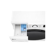 LG Parní pračka LG | 8 kg | A | 1400 ot./min | Direct Drive™ | AI DD™ |Bílá, FLR5A82WG