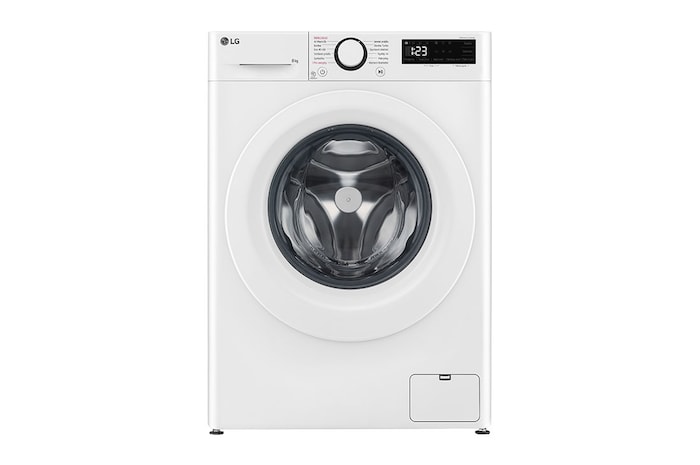 LG Parní pračka LG | 8 kg | 1200 ot./min | Direct Drive™ | Bílá, FLR5A82WH
