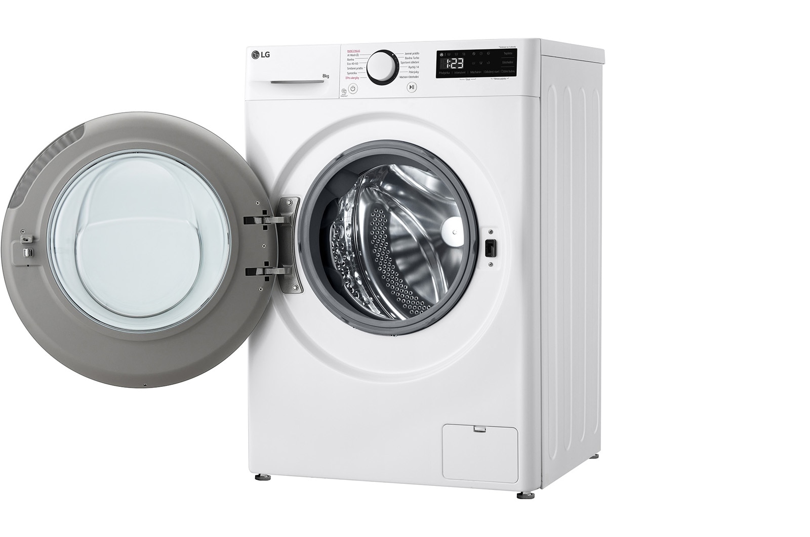 LG Parní pračka LG | 8 kg | A | 1200 ot./min | Direct Drive™ |Bílá, FLR5A82WS