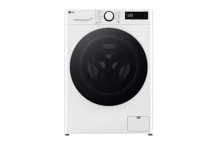 LG Slim parní pračka LG | 8 kg | 1200 ot./min | Direct Drive™ | Bílá, FLR5A82WS