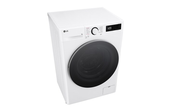 LG Slim parní pračka LG | 8 kg | 1200 ot./min | Direct Drive™ | Bílá, FLR5A82WS