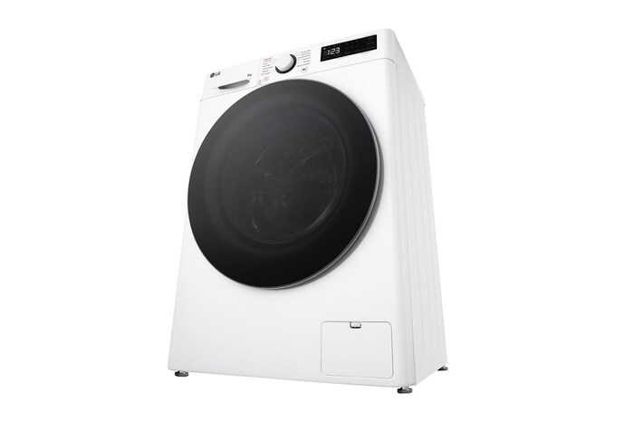 LG Slim parní pračka LG | 8 kg | 1200 ot./min | Direct Drive™ | Bílá, FLR5A82WS