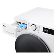 LG Parní pračka LG | 8 kg | A | 1200 ot./min | Direct Drive™ |Bílá, FLR5A82WS