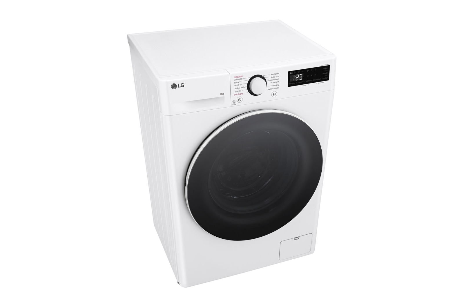 LG Parní pračka LG | 8 kg | A | 1200 ot./min | Direct Drive™ |Bílá, FLR5A82WW
