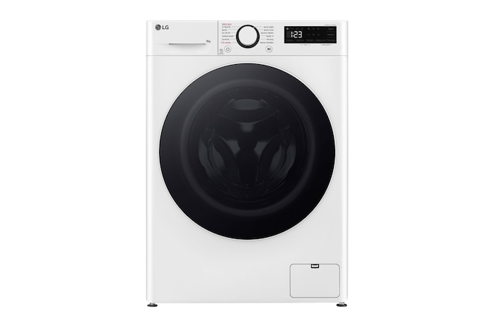 LG Slim parní pračka LG | 8 kg | 1200 ot./min | Direct Drive™ | Bílá, FLR5A82WW