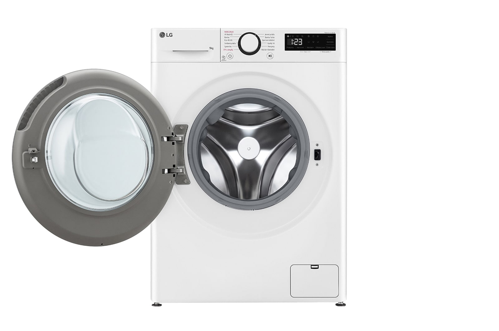 LG Parní pračka LG | 9 kg | A | 1200 ot./min | Direct Drive™ |Bílá, FLR5A92WS