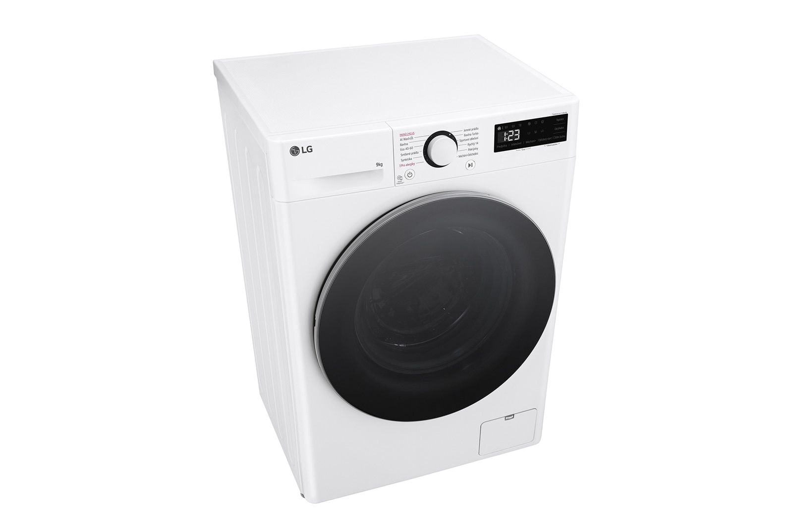 LG Parní pračka LG | 9 kg | A | 1200 ot./min | Direct Drive™ |Bílá, FLR5A92WS