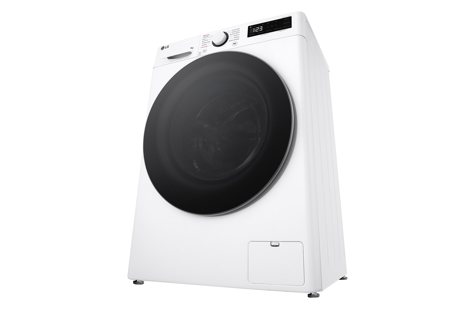 LG Parní pračka LG | 9 kg | A | 1200 ot./min | Direct Drive™ |Bílá, FLR5A92WS