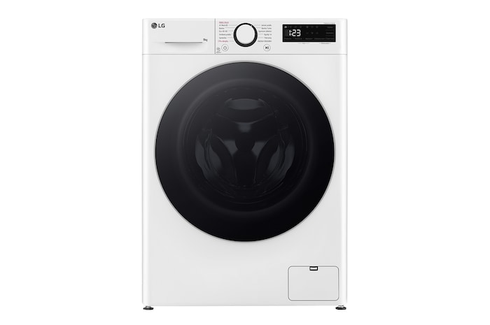 LG Slim parní pračka LG | 9 kg | 1200 ot./min | Direct Drive™ | Bílá, FLR5A92WS