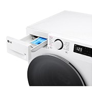 LG Parní pračka LG | 9 kg | A | 1200 ot./min | Direct Drive™ |Bílá, FLR5A92WS