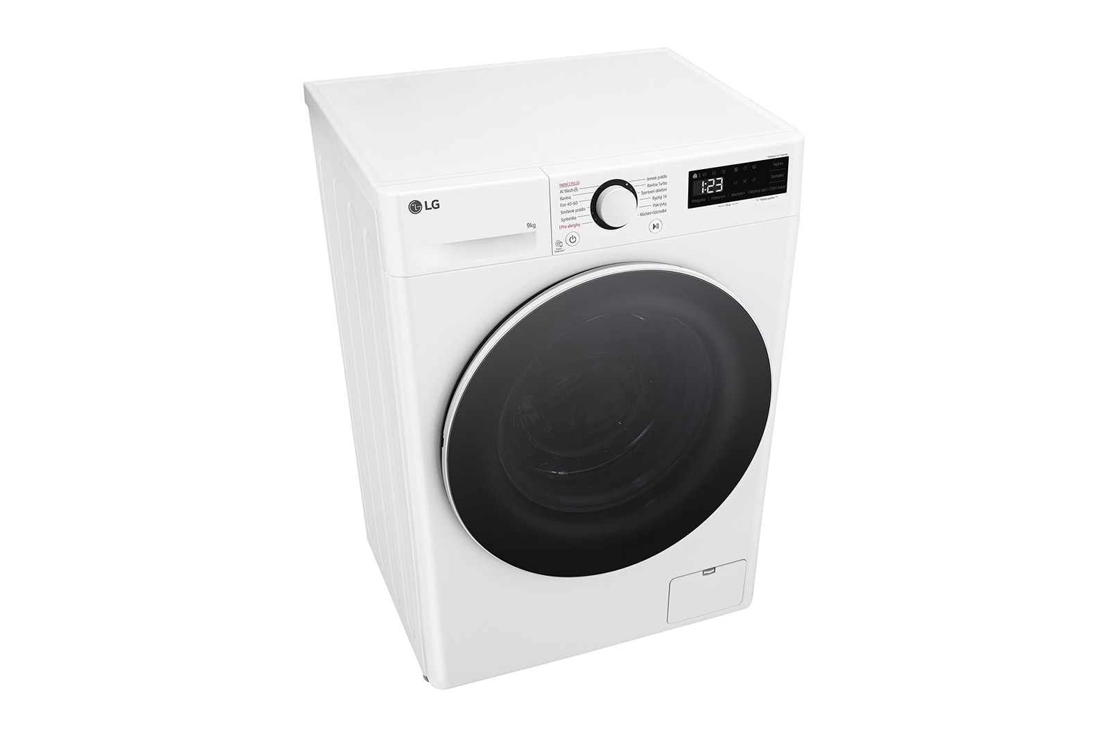 LG Parní pračka LG | 9 kg | A | 1200 ot./min | Direct Drive™ |Bílá, FLR5A92WW