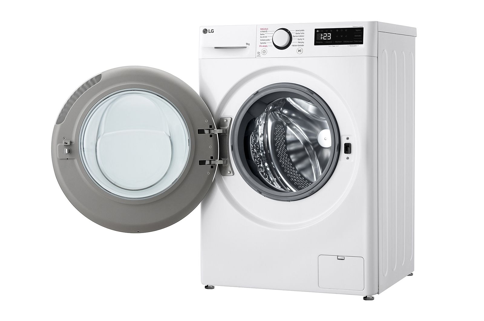 LG Parní pračka LG | 9 kg | A | 1200 ot./min | Direct Drive™ |Bílá, FLR5A92WW