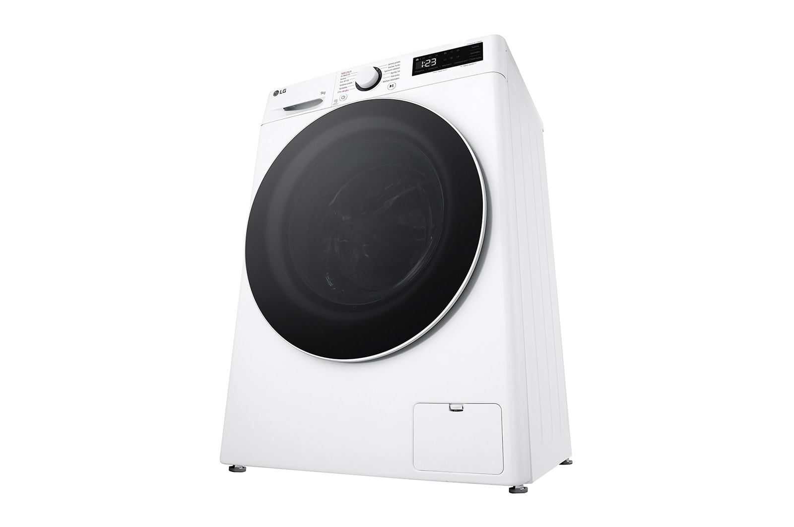 LG Parní pračka LG | 9 kg | A | 1200 ot./min | Direct Drive™ |Bílá, FLR5A92WW