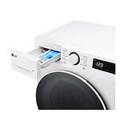 LG Parní pračka LG | 9 kg | A | 1200 ot./min | Direct Drive™ |Bílá, FLR5A92WW