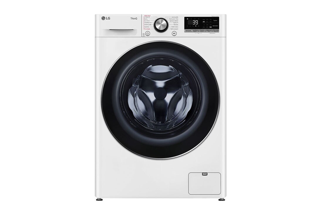 LG 8kg 1200 ot./min pračka AI DD™ Slim parní, Bílá, FLR7A82WC