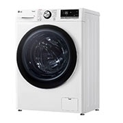 LG Slim parní pračka LG | 9 kg | A | 1200 ot./min | Direct Drive™ | AI DD™ |Bílá, FLR7A92WC