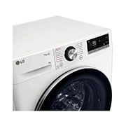 LG Slim parní pračka LG | 9 kg | A | 1200 ot./min | Direct Drive™ | AI DD™ |Bílá, FLR7A92WC