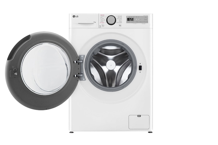 front view with door open