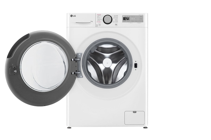 front view with door open