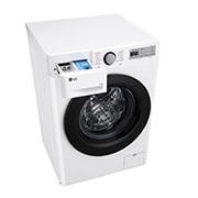 left side with detergent port open view