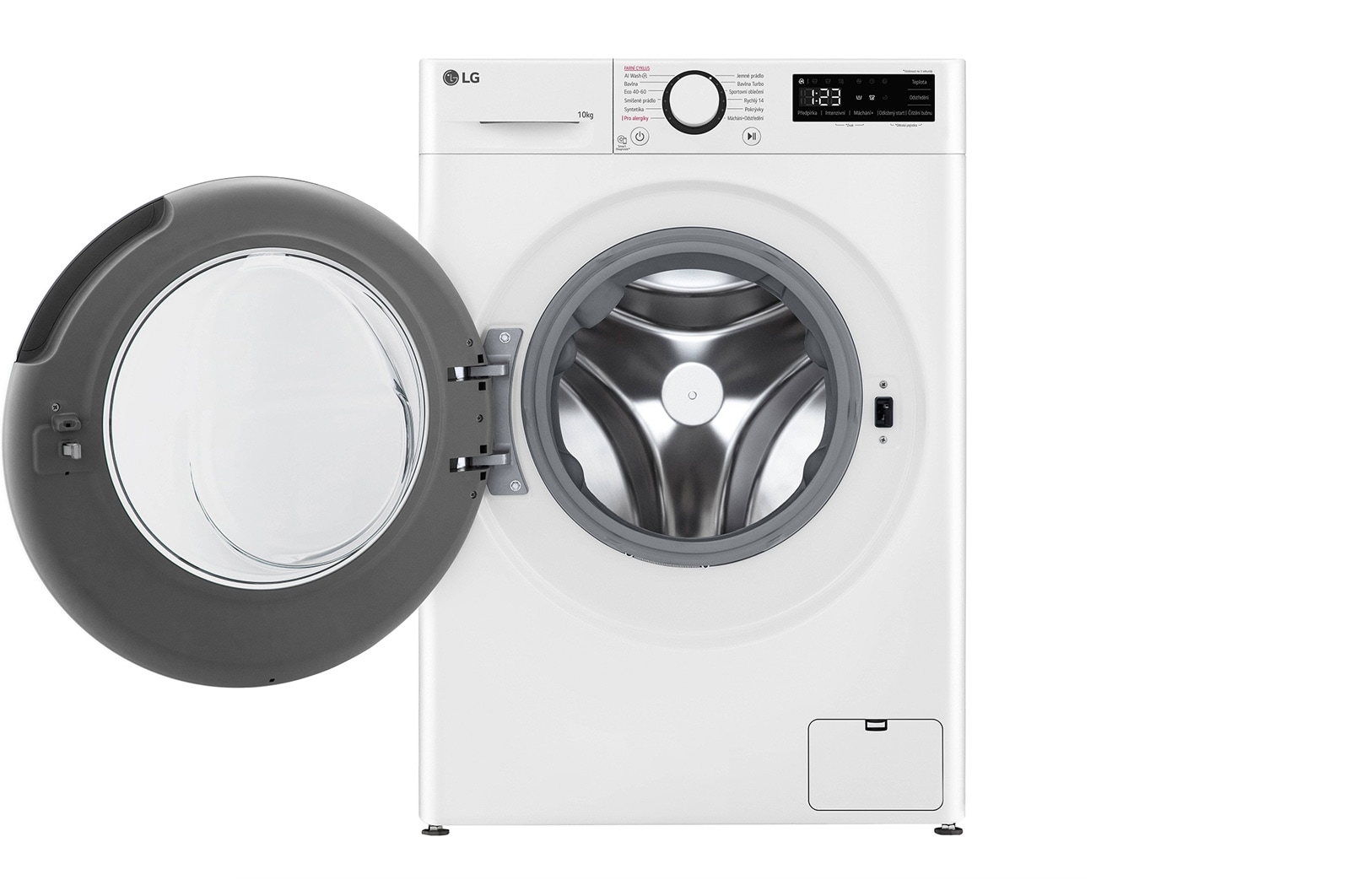 LG Parní pračka LG | 10 kg | A | 1400 ot./min | Direct Drive™ |Bílá, FSR5A04WL