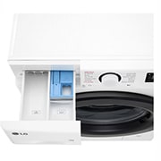 LG Parní pračka LG | 10 kg | A | 1400 ot./min | Direct Drive™ |Bílá, FSR5A04WL