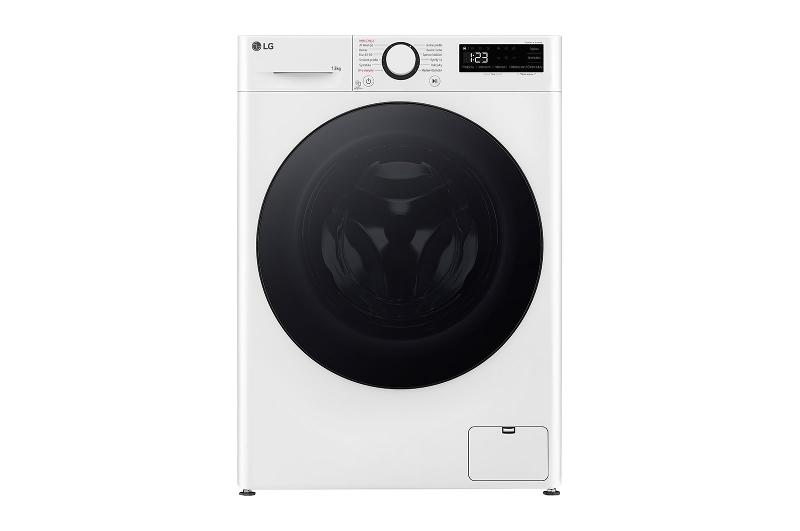 LG 13 kg parní pračka LG | 1400 ot./min | Direct Drive™ | AI DD™, FSR5A34WG