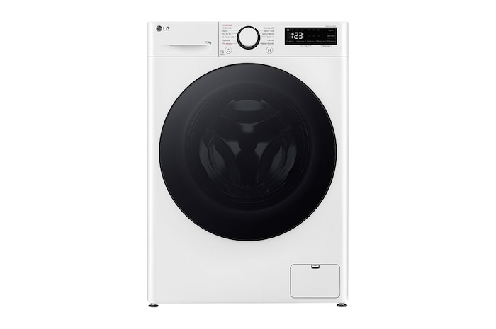 LG Parní pračka LG | 13 kg | A | 1400 ot./min | Direct Drive™ | AI DD™|Bílá, FSR5A34WG