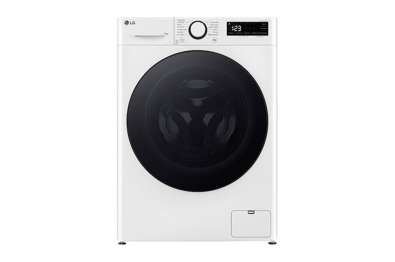 LG Parní pračka LG | 13 kg | A | 1400 ot./min | Direct Drive™ | AI DD™|Bílá, FSR5A34WG