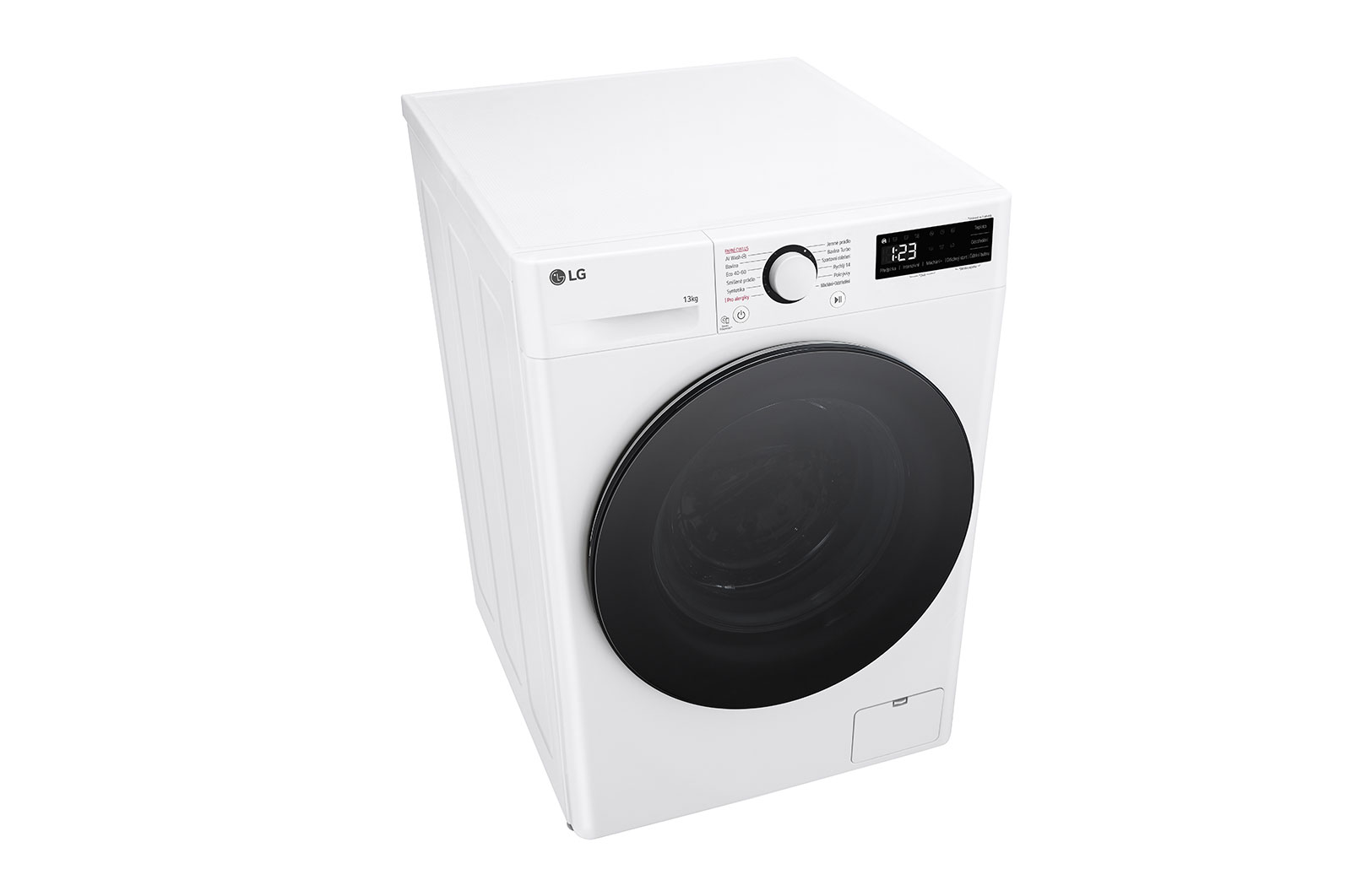 LG Parní pračka LG | 13 kg | A | 1400 ot./min | Direct Drive™ | AI DD™|Bílá, FSR5A34WG