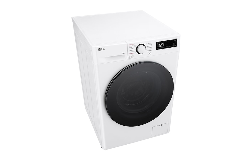 LG Parní pračka LG | 13 kg | A | 1400 ot./min | Direct Drive™ | AI DD™|Bílá, FSR5A34WG