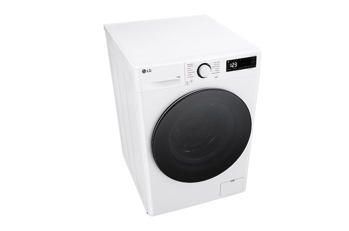 LG Parní pračka LG | 13 kg | A | 1400 ot./min | Direct Drive™ | AI DD™|Bílá, FSR5A34WG